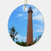 Little Sable Ligthouse Keramik Ornament (Links)