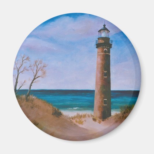 Little Sable Point Light Magnet (Vorne)