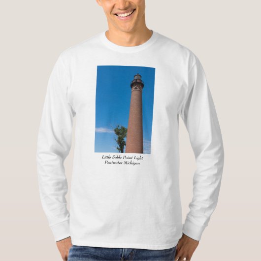 Little Sable Point Light T-Shirt (Vorderseite)