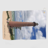 Little Sable Point Lighthouse Golfhandtuch (Horizontal)