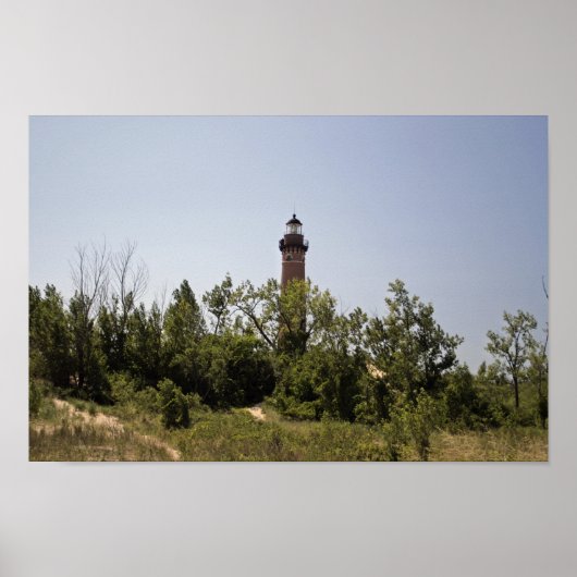 Little Sable Point Lighthouse, Michigan Poster (Vorne)