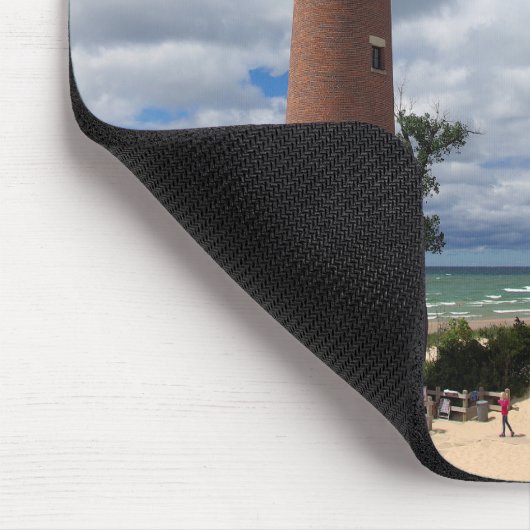 Little Sable Point Lighthouse Mousepad (Ecke)