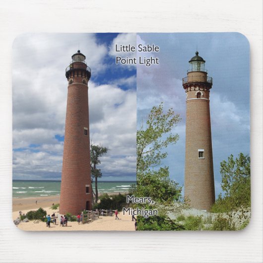 Little Sable Point Lighthouse Mousepad (Vorne)