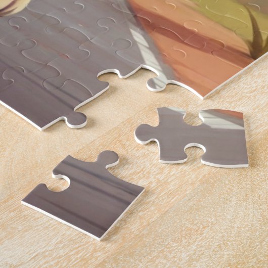 Little Safari Lion Personalisiert Puzzle (Seite)