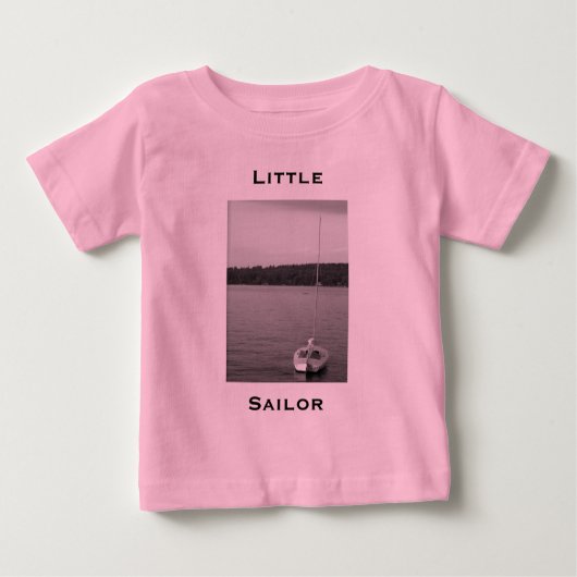 Little Sailor Bio Baby T-shirt (Vorderseite)