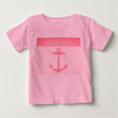 Little Sailor Girl Baby T-shirt (Vorderseite)