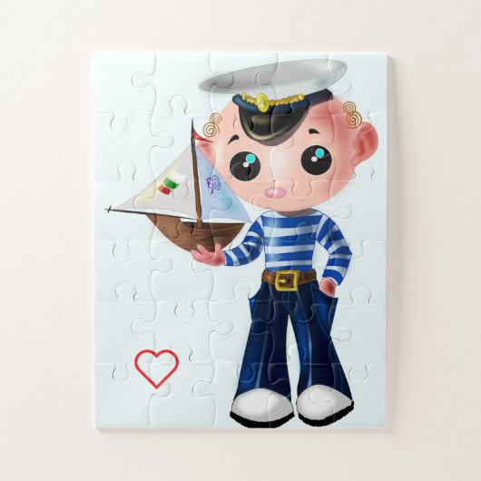 Little Sailor Jigsaw Puzzle (Vertikal)