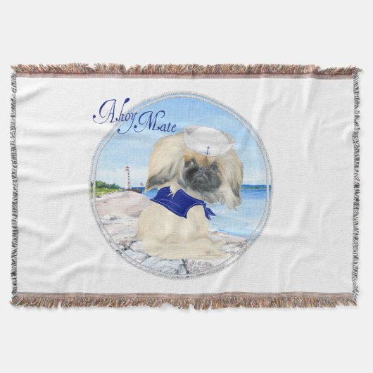Little Sailor Pekingese Decke (Vorderseite)
