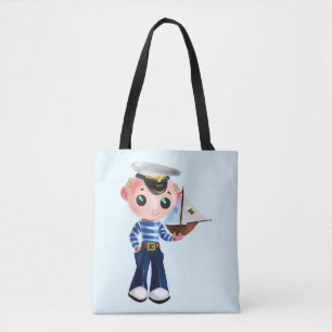 Little Sailor Tote Bag - individuell anpassbar Tasche