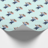 Little Sailor Wrapping Paper Geschenkpapier (Ecke)