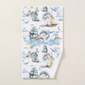 Little Sailor's Reise Badhandtuch Set (Handtuch)