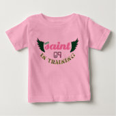 Little Saint in Training '09 Baby T-shirt (Vorderseite)