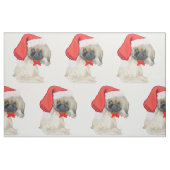 Little Santa Pekingese Stoff (Fat Quarter (45,7 x 55,9 cm))