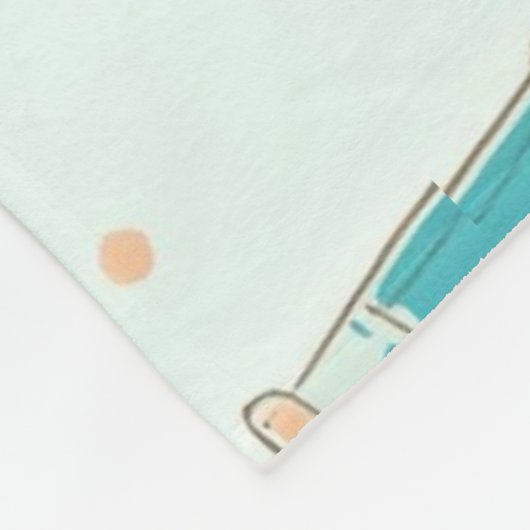 Little Scientist at Work” Cute Kids Science Fleecedecke (Ecke)