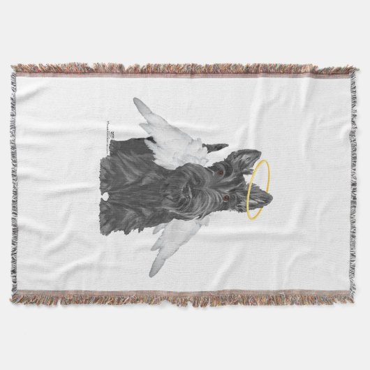 Little Scottie Angel Decke (Vorderseite)
