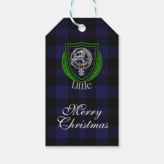 Little Scottish Clan Tartan & Crest Geschenkanhänger