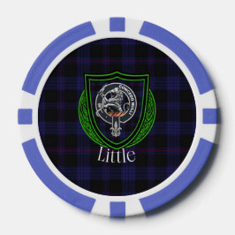 Little Scottish Clan Tartan & Crest Pokerchips