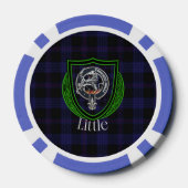 Little Scottish Clan Tartan & Crest Pokerchips (Rückseite)