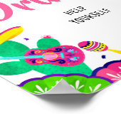 Little Senorita Fiesta Baby Duschgetränke Poster (Ecke)