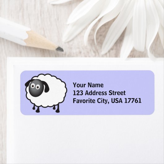 Little Sheep Address Labels (Insitu)
