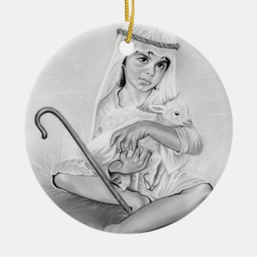 Little Shepherd Boy Christmas Ornament (Vorne)