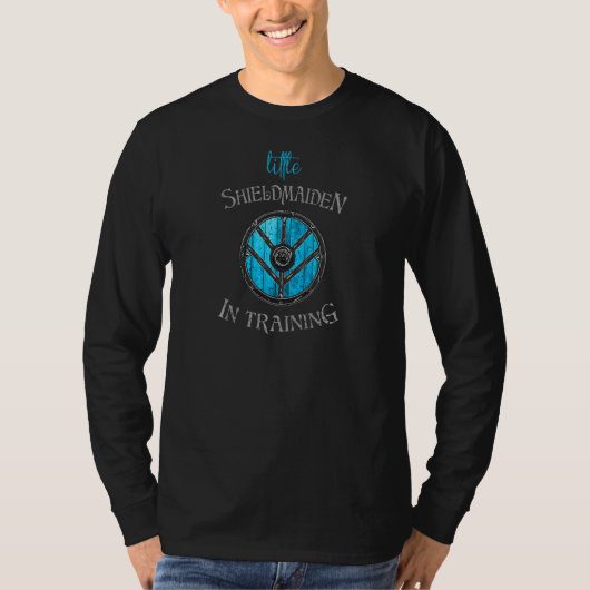 Little Shield Maiden in der Ausbildung Lagertha's  T-Shirt (Vorderseite)