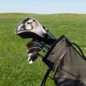 Little Shih Tzu Puppy-Basket-Blume Golf Headcover (In SItu)