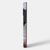 Little Shih Tzu Puppy-Basket-Blume iPhone Hülle (Linke Seite)