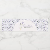 Little Silly Goose Baby Shower Wasserflaschenetikett (Einzelnes Label)