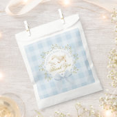 Little Silly Goose Blue Baby Shower Thank you Geschenktütchen (Ausgeschnitten)