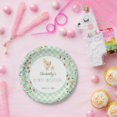 Little Silly Goose Gender Neutral Baby Shower Pappteller (Party)