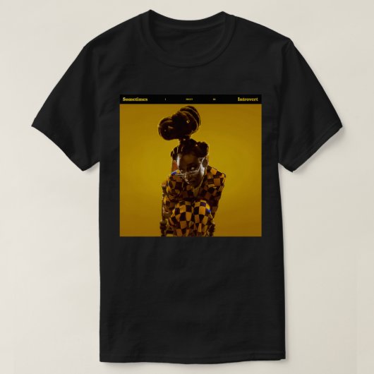 Little Simz Manchmal T-Shirt (Design vorne)