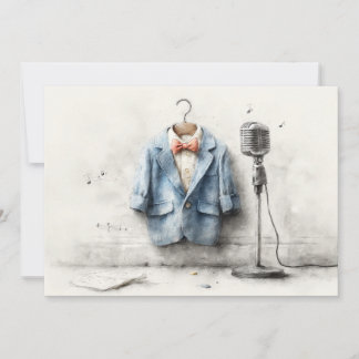 Little Singer 1. Geburtstag Party Einladung