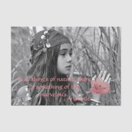 Little Sinti und Roma Girl Party Tissue Paper Seidenpapier