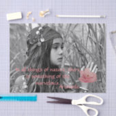 Little Sinti und Roma Girl Party Tissue Paper Seidenpapier (Handwerk)