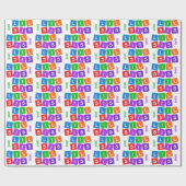 Little Sis-Papier Geschenkpapier (Flach)