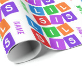 Little Sis-Papier Geschenkpapier (Rolleneckpunkt)