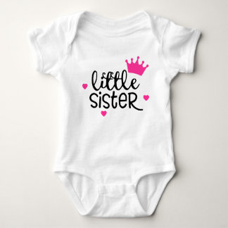 Little Sister Baby Bodysuit Baby Strampler