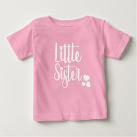 Little Sister Baby Shirt - Begrüßung eines neuen G