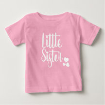 Little Sister Baby Shirt - Begrüßung eines neuen G