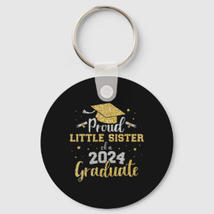 Little Sister Cl von 2024 Graduate Senior Graduati Schlüsselanhänger