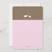 Little Sister Foto Geburtsankündigung Ankündigung (Rückseite)