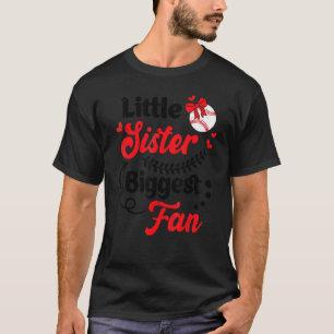 Little Sister Größter Fan Football T-Shirt