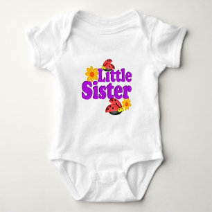 Little Sister Ladybug Baby Strampler