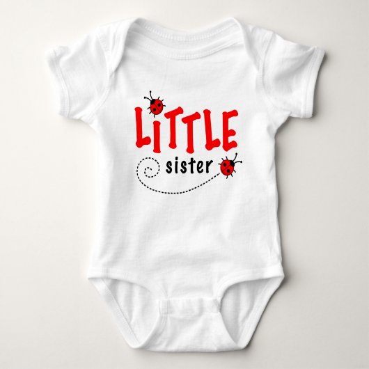 Little Sister Ladybug T - Shirt (Vorderseite)