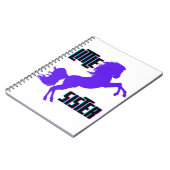 Little Sister Lila Pony Notizblock (Linke Seite)