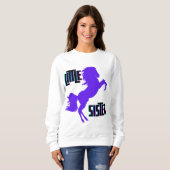 Little Sister Lila Pony Sweatshirt (Vorne ganz)