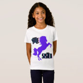 Little Sister Lila Pony T-Shirt (Vorne ganz)