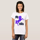 Little Sister Lila Pony T-Shirt (Vorne ganz)
