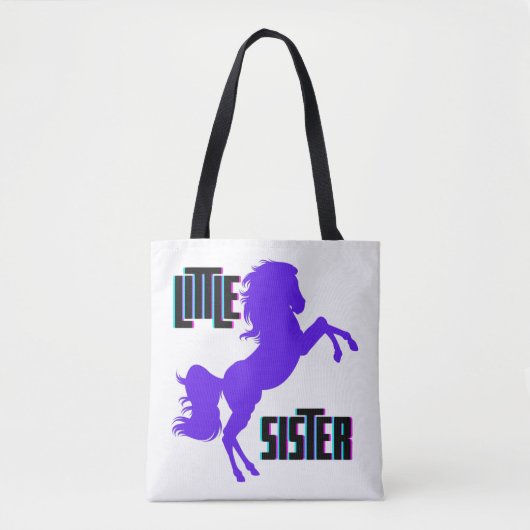 Little Sister Lila Pony Tasche (Vorderseite)